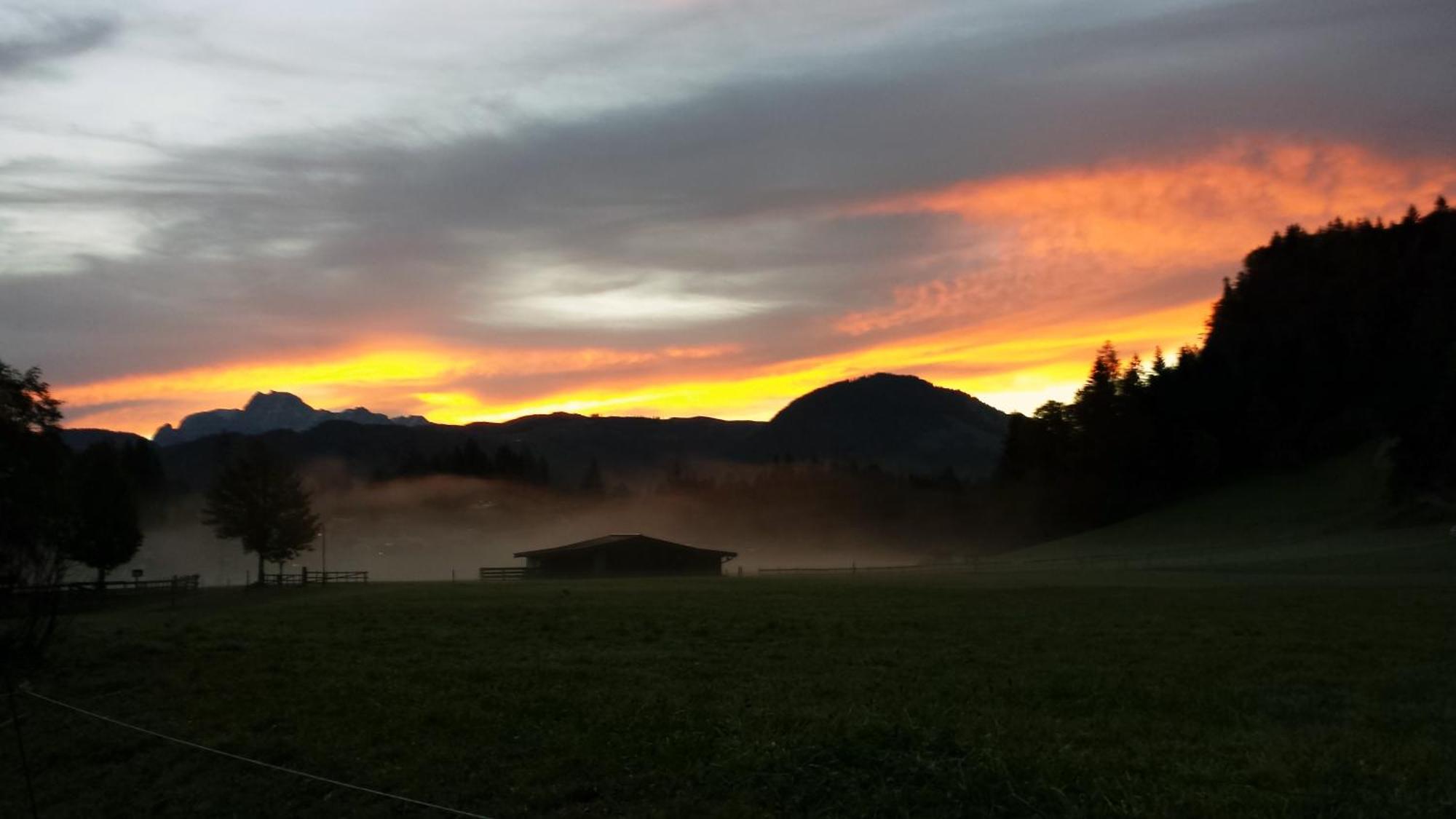 Pension Wildental Sankt Martin bei Lofer Buitenkant foto